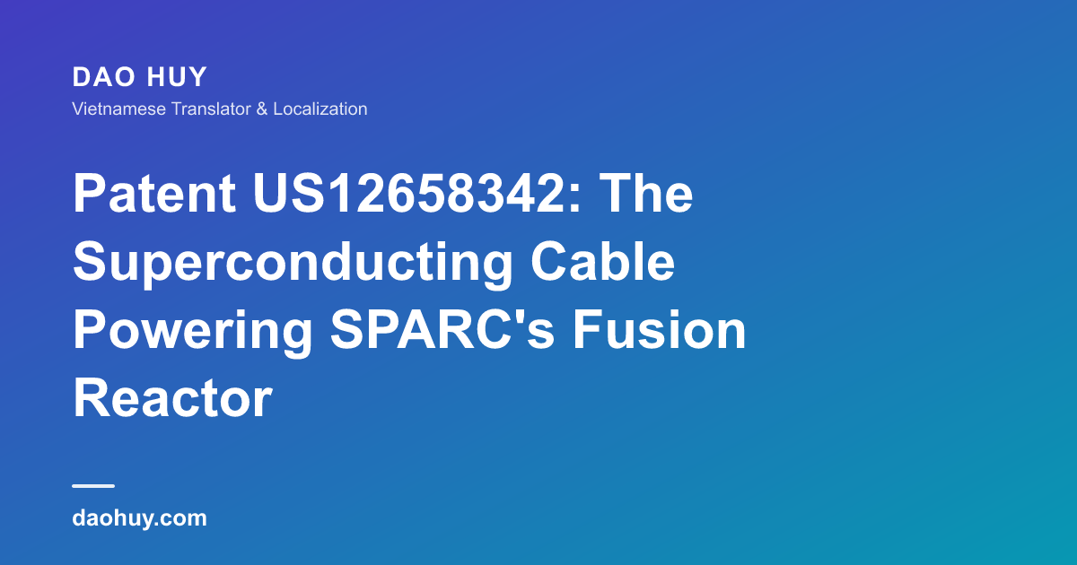 Bang Sang Che US12658342: Cap Sieu Dan PIT VIPER Dung Sau Lo Nhiet Hach SPARC